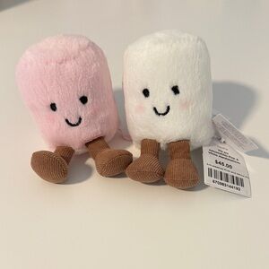 Jellycat Amuseables Pink and White Marshmallows